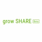 はじめよう、野菜を育ててシェアする暮らし │ grow SHAREのロゴ
