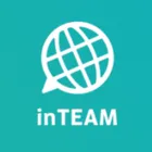 翻訳チャットはインチーム/inTEAM!! | 多言語チャットアプリの新定番のロゴ